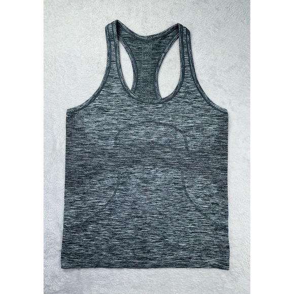 Lululemon Tank Top Womens 10 Racerback Swiftly Tech Earn Your Shower Seamless - Picture 1 of 9